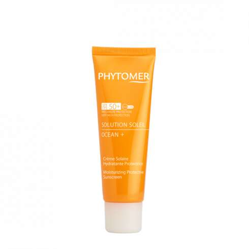 Soin bien-être SOLUTION SOLEIL - OCEAN + CREME SOLAIRE HYDRATANTE PROECTRICE SPF50+